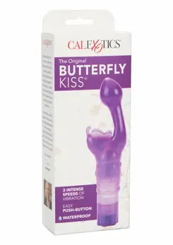 CalExotics The Original Butterfly Kiss Pink Compact Waterproof Massager