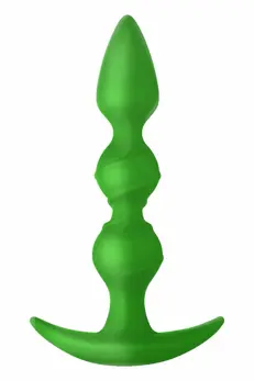 FORTO F-42R Rattler Spiral Beads Green Premium Silicone System