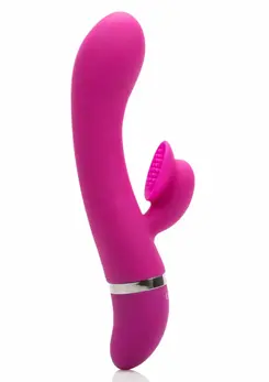 CalExotics Foreplay Frenzy Climaxer Dual Motor Silicone Massager Pink