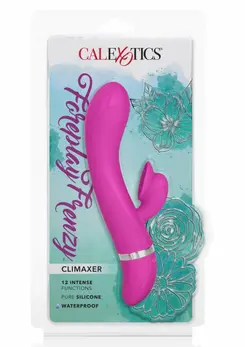 CalExotics Foreplay Frenzy Climaxer Dual Motor Silicone Massager Pink