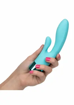 Eden Lover Petite Dual-Action Silicone Vibe, Waterproof, Pink