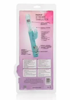 Dazzle Xtreme Thruster Multi-Function Glitter Intimate Machine Pink