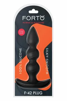 FORTO F-42 Spiral Beads Black Premium Silicone Flexible Design