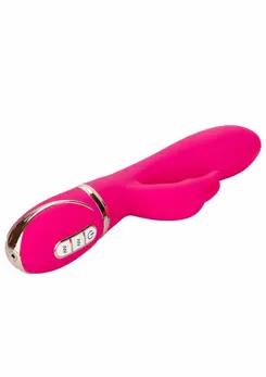 Silicone Ultra-Soft Rabbit Dual-Action Flexible Intimate Device Pink