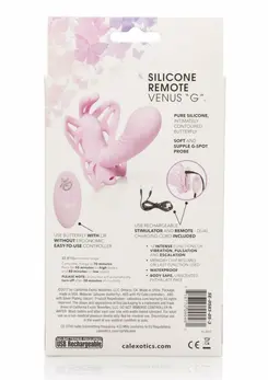Butterfly Remote Venus G Silicone Intimate System with 12 Modes