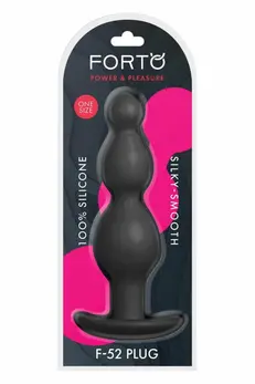 FORTO F-52 Cone Beads Black Premium Silicone Flexible System