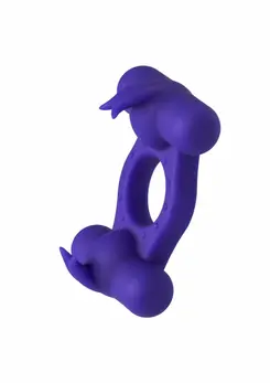 CalExotics Triple Orgasm Enhancer Silicone Intimate Ring Rechargeable