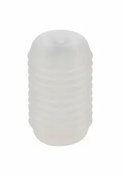 Pop Sock Ribbed Intimate Sleeve - Reversible, Ribbed Texture, Flexible Fit