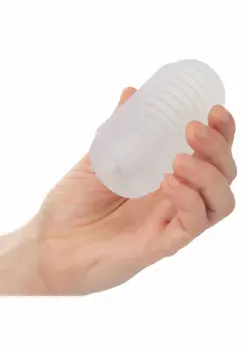 Pop Sock Ribbed Intimate Sleeve - Reversible, Ribbed Texture, Flexible Fit