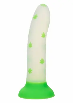 Glow Stick Leaf Silicone Model with Glow-in-the-Dark Leaf Pattern, Medium