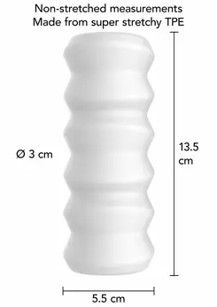 TOYJOY HERO Large Intimate Machine Pilar - Ergonomic, Stretchy, Textured