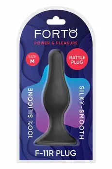 FORTO F-11R Rattler Lungo Medium Black Silicone System