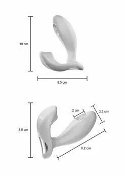 ToyJoy Flamingo Pulsating G-spot L-Shaped Intimate Device Pink 8713221833396