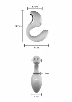 ToyJoy Twist C-Shaped Intimate Vibrator by Twist - Ergonomic Precision Design