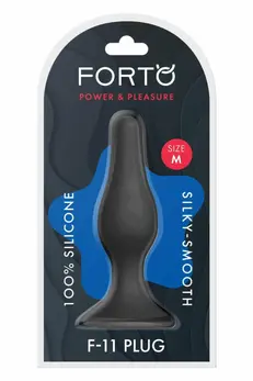FORTO F-11 LUNGO Medium Black Premium Silicone Model