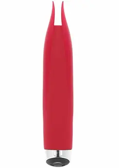 ToyJoy SMILE Light My Fire Vibrator USB Silicone Dual-Tip Pink 8713221821577