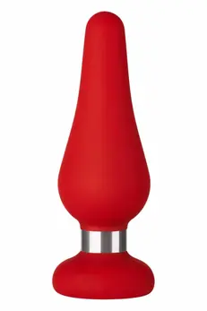 FORTO F-21 Tear Drop Medium Red Premium Silicone Plug