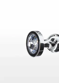 TOYJOY Diamond Star Beads Large Aluminium Plug with Silver Jewel
