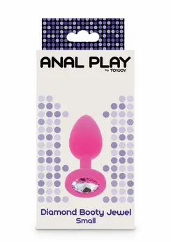 TOYJOY Diamond Booty Jewel Small - Silicone Plug with Gem Accent
