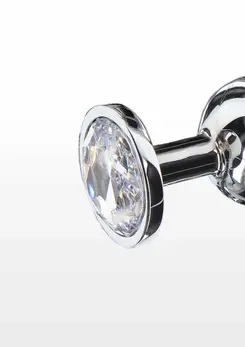 TOYJOY Starlight Booty Jewel Large Aluminum Plug with Gem Accent