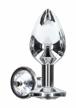 TOYJOY Starlight Booty Jewel Small Aluminium Plug with Gemstone Accent