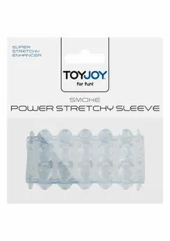 TOYJOY Power Stretchy Sleeve Transparent TPE Flexible System