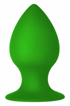 FORTO F-98R Rattler Cone Large Green Silicone Plug with Suction Base