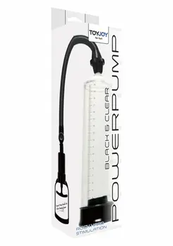 ToyJoy Power Pump Vacuum Enhancement System with Pressure Gauge Black