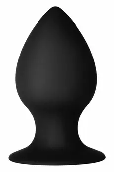 FORTO F-98R Rattler Cone Large Black Premium Silicone Plug