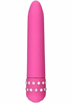 ToyJoy Diamond Superbe Vibrator Classic Design with Rhinestone Detail 19 cm