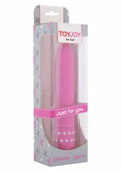 ToyJoy Diamond Superbe Vibrator Classic Design with Rhinestone Detail 19 cm