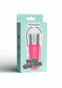 ToyJoy Funky Viberette Mini Vibrating Device Pink Compact Design