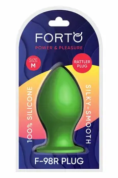 FORTO F-98R Rattler Cone Medium Green Premium Silicone Plug