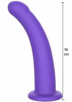 ToyJoy Get Real Harness Dong Silicone M - Anatomical Silicone Attachment
