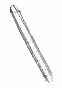 TOYJOY Get Real Clear Double Dong TPE 34.5 cm Transparent Model