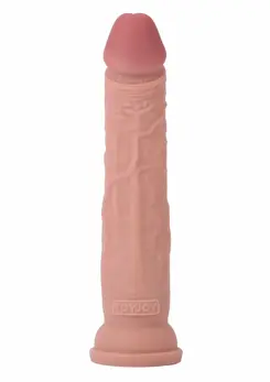 TOYJOY Deluxe Dual Density Dong TPE 33 cm Supreme Vital Skin System