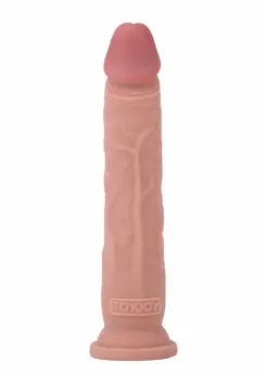 TOYJOY Get Real Deluxe Dual Density Dong TPE 25.5 cm - Flexible System