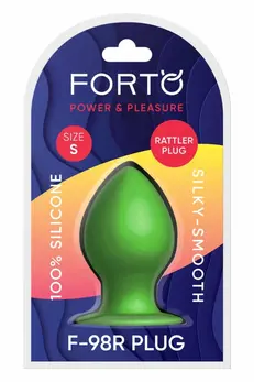 FORTO F-98R Rattler Cone Small Green Premium Silicone Plug