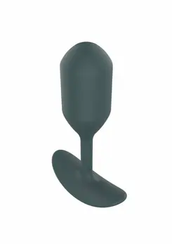 ToyJoy The Athlete Silicone Weighted Plug 12cm 230g Black