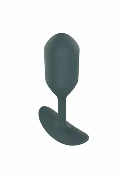 ToyJoy The Player Silicone Weighted Plug 106g Black 11cm