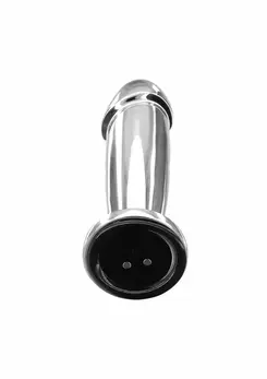 TOYJOY Buttocks The Intruder Vibrating Plug Metal Large USB Black