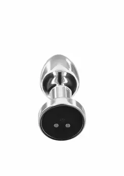 TOYJOY The Glider Vibrating Plug Small Stainless Steel 7 Modes USB
