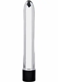 ToyJoy Retro Ultra Slimline Vibrator - Elegant Compact Design, Silver Finish