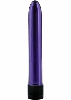ToyJoy Retro Ultra Slimline Vibrator - Compact Precision Model, Silver Finish