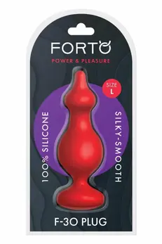 FORTO F-30 POINTER Large Red Silicone Bead System 100% Premium