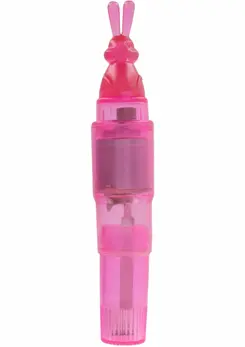ToyJoy Bunny Stimulator Pink Compact Silicone Intimate Device 8713221016539