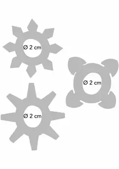 ToyJoy Tickle C-Rings Set - Flexible TPR, 3 Sizes, Smooth & Textured Design