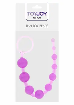 ToyJoy Thai Toy Beads Flexible Silicone Model 8713221036766 Black