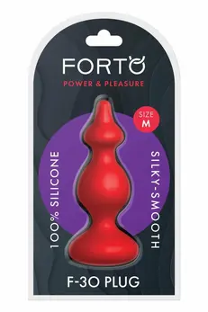 FORTO F-30 POINTER Medium Red Silicone Bead System 100% Premium