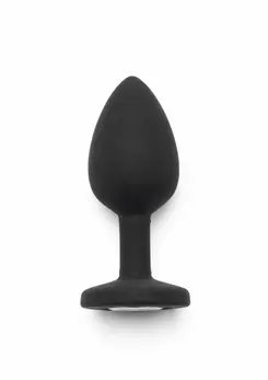 TOYJOY Diamond Booty Jewel Small Silicone Plug with Gemstone Accent